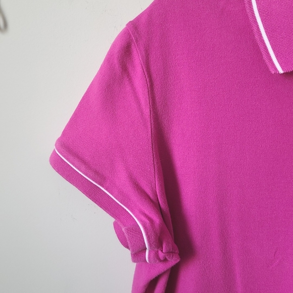 Tommy Hilfiger Pink Short Sleeve Polo Dress Size XL - Picture 3 of 9